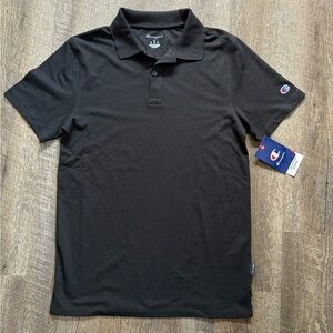 Champion Men's Black Polo Shirt
